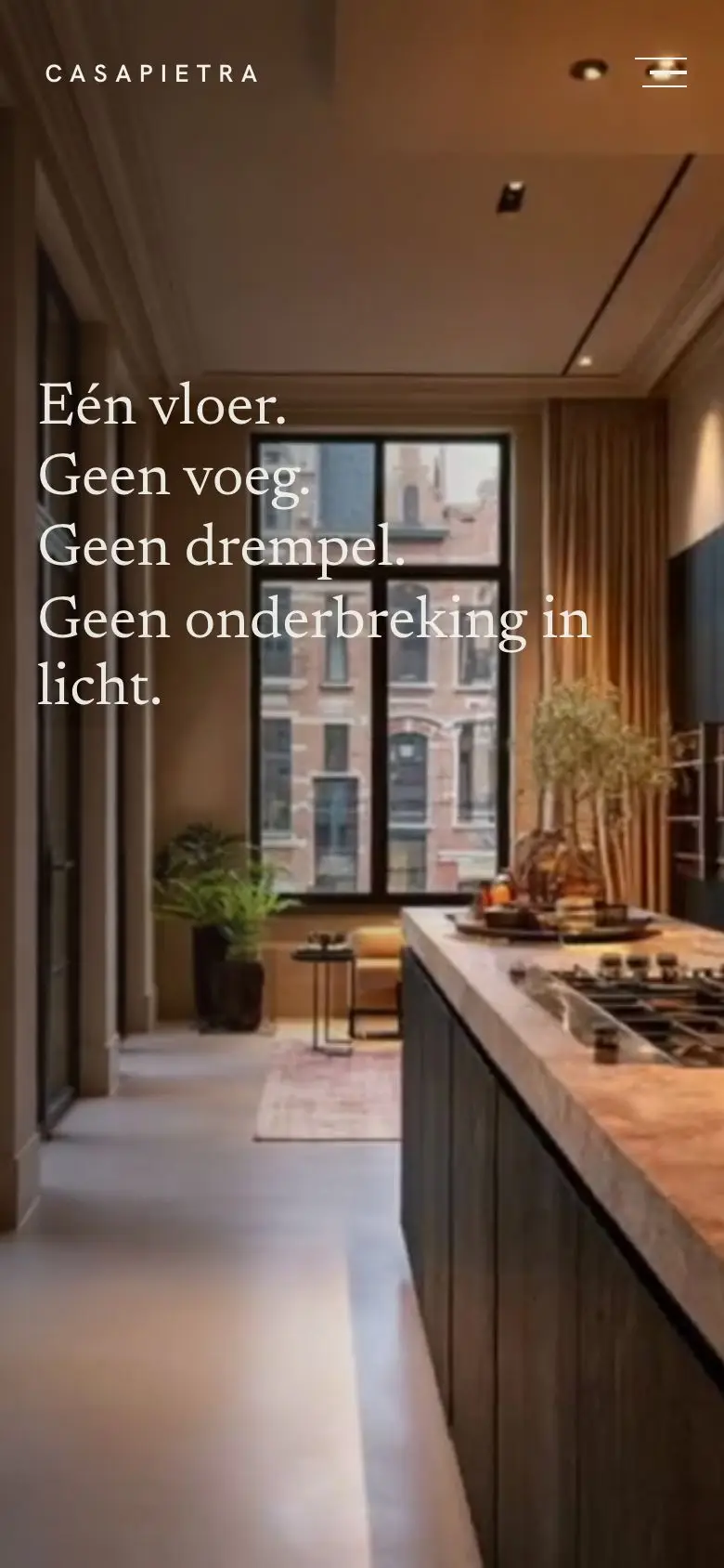 Dezelfde bovenkant op een telefoon.