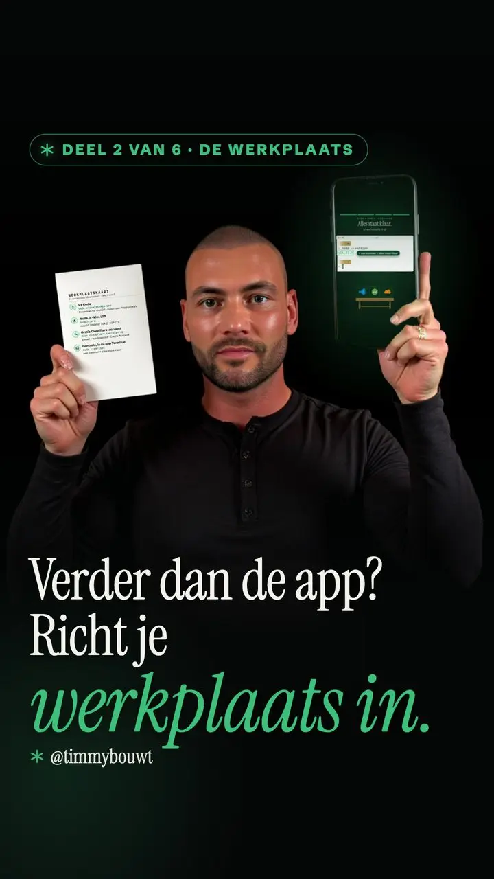 Cover van deel 2: Verder dan de app? Richt je werkplaats in.