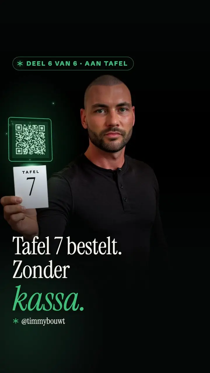 Cover van deel 6: Tafel 7 bestelt. Zonder kassa.