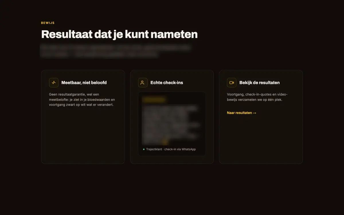 Ontwerp in Claude Design, blok Bewijs