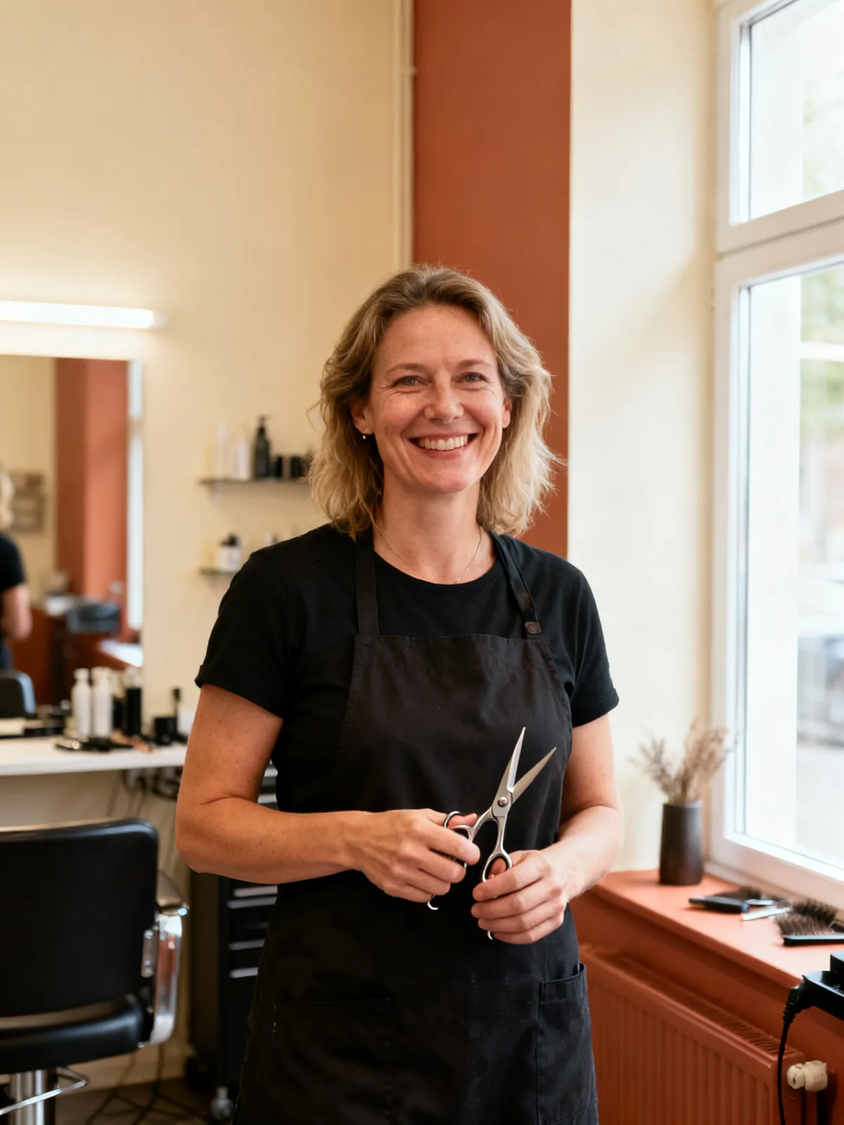 Sanne, de kapper